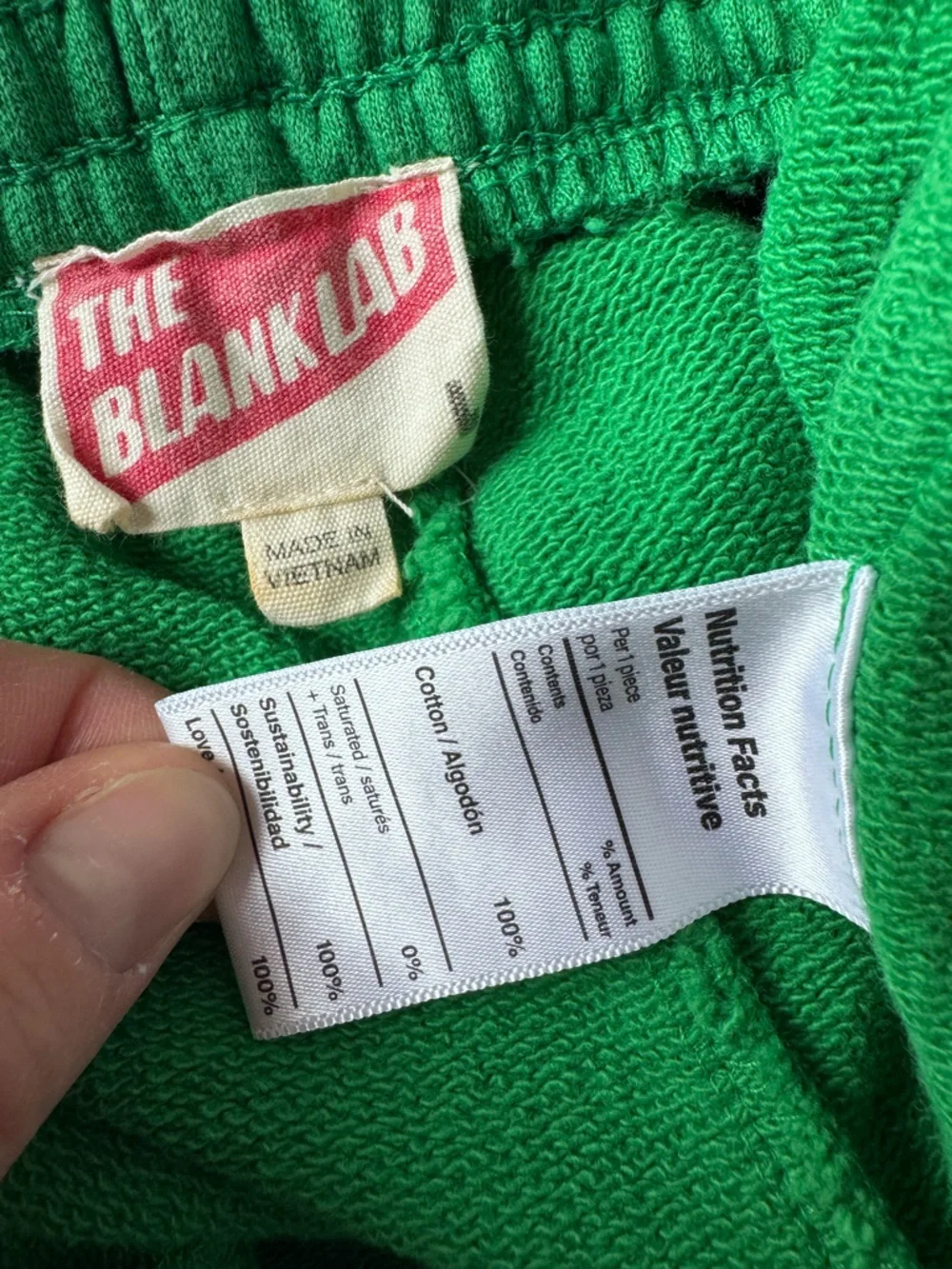 Women's The Blank Lab, Green Athletic Shorts